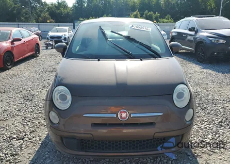 2012 Fiat 500 Pop from USA, damaged, VIN 3C3CFFAR7CT114066